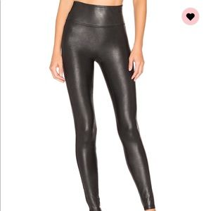 Spanx faux leather leggings